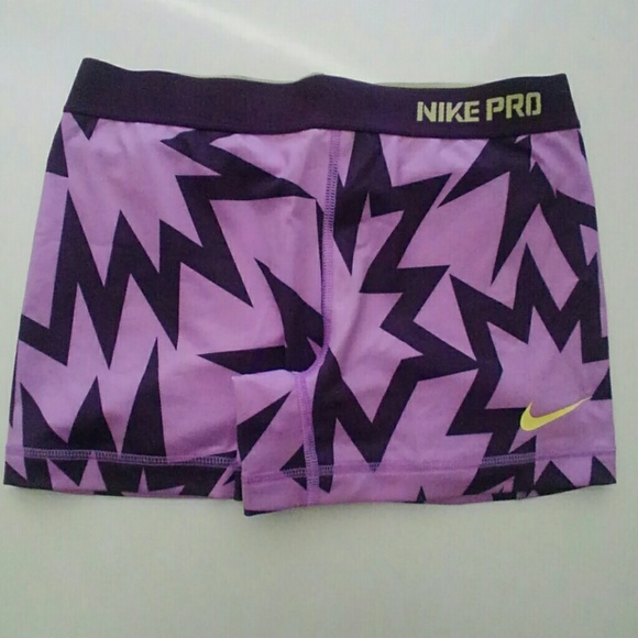 Nike Pants - Nike Pro Purple Kapow Shorts